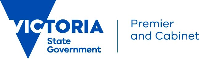 Department of Premier and Cabinet Victoria logo