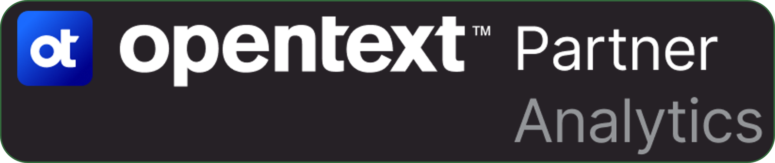 OT Partner Analytics Black background